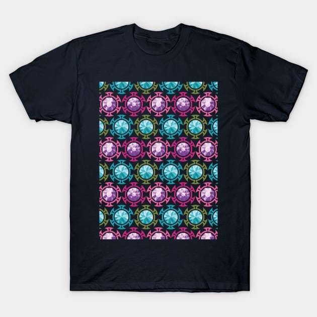 Colorful jewerly motif T-Shirt by Choulous79